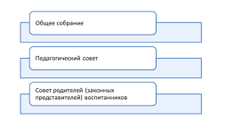 Коллегиальные органы управления Образовательным учреждением